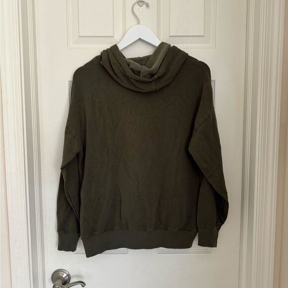 Army green size small hooded sweatshirt - Picture 4 of 4